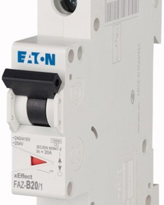 Circuit breaker FAZ 1-pole B20A 15kA